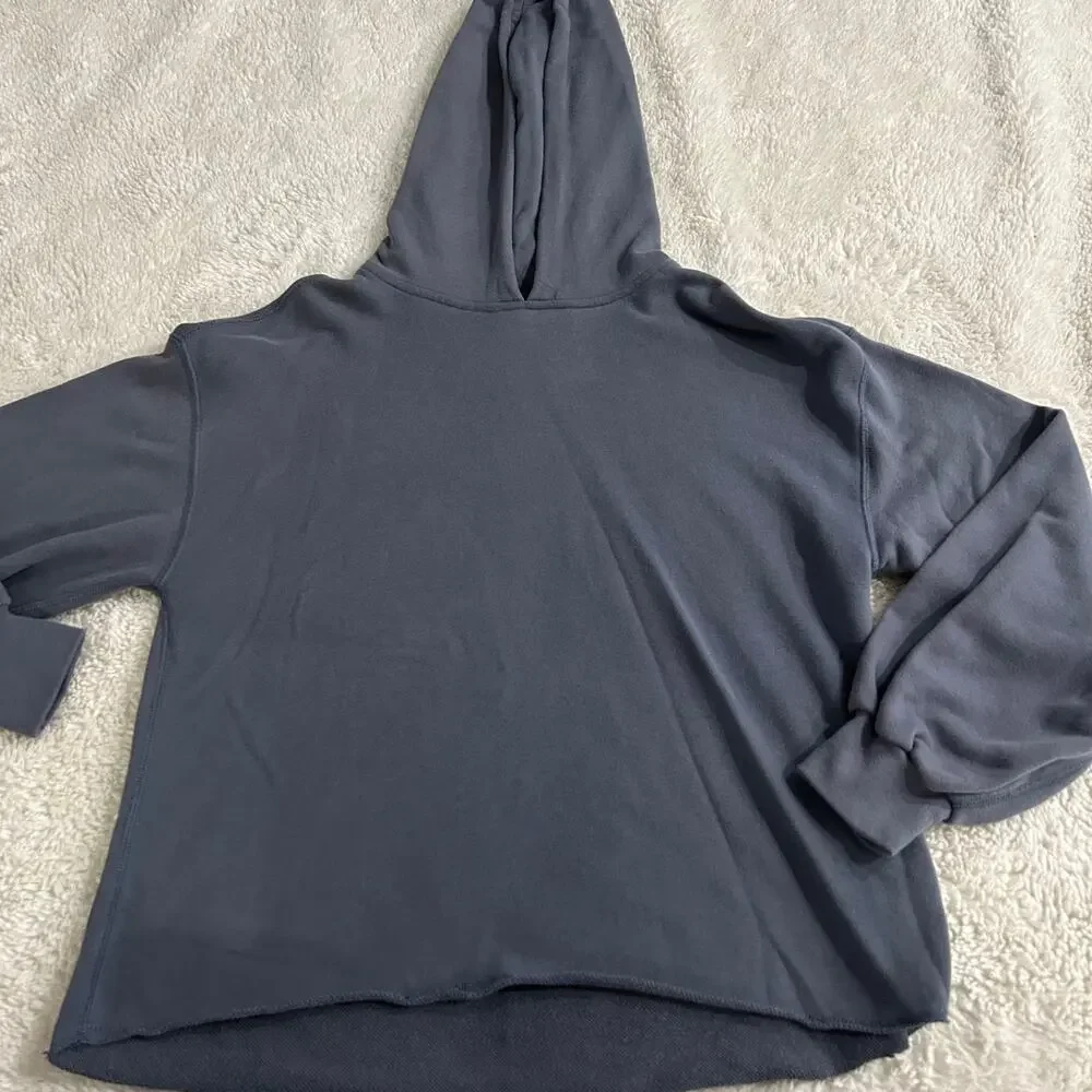 Abercrombie Fitch Womens Soft Fleece Hoodie Sz M Casual Preppy Comfort Lounge - Picture 2 of 6
